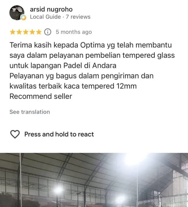 Google Review - Arsid Nugroho
