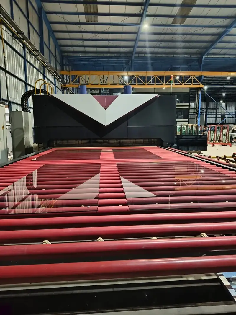 Mesin tempering kaca Optima Glass